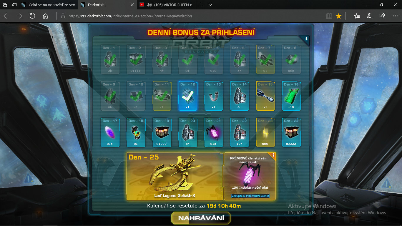 Odeslaný screenshot obrázek 