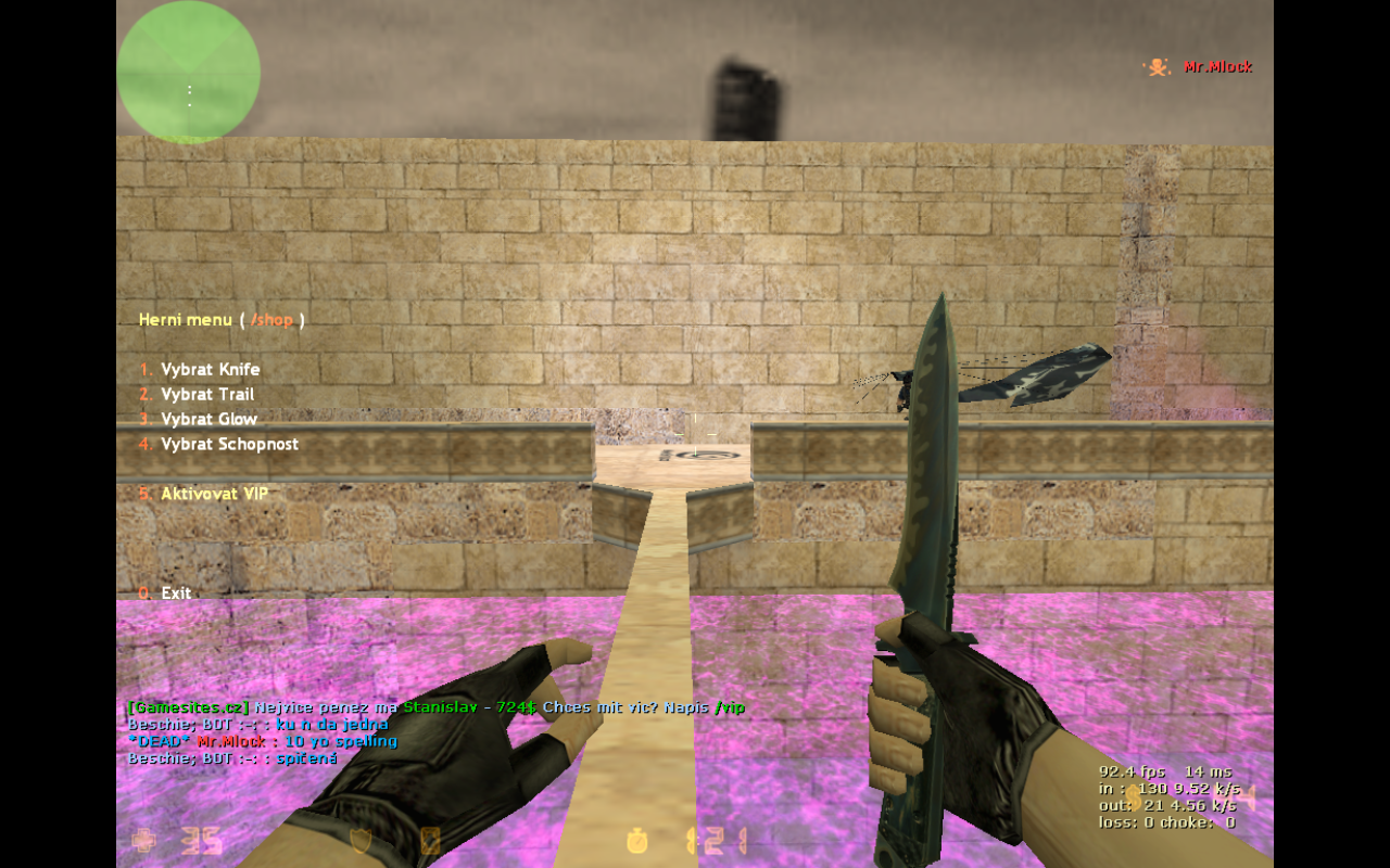 Odeslaný screenshot obrázek 