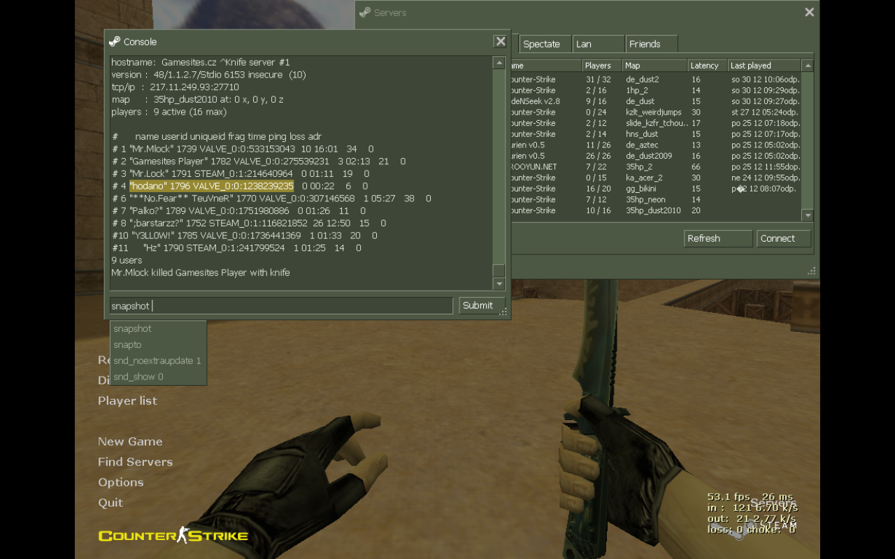 Odeslaný screenshot obrázek 