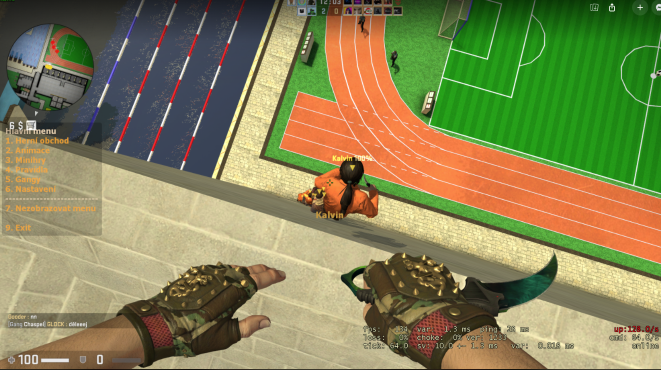 Odeslaný screenshot obrázek 