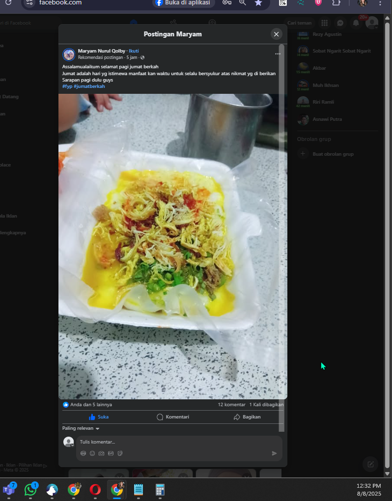 Odeslaný screenshot obrázek 